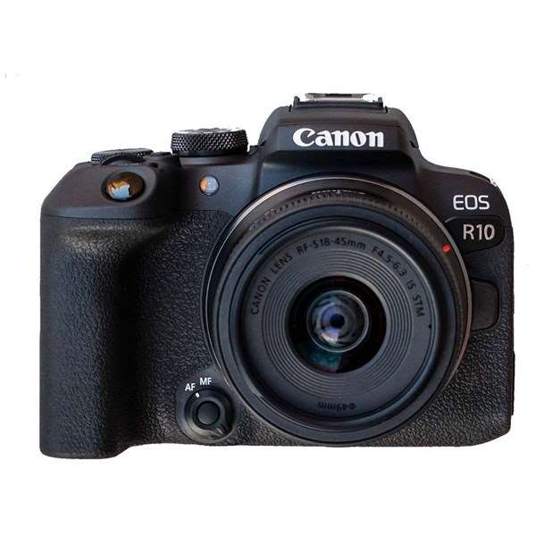 Canon EOS R10 with RF-S 18-45mm IS STM Lens
