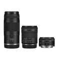 Canon Beginner RF Lens Kit 15-30mm 50mm 75-300mm