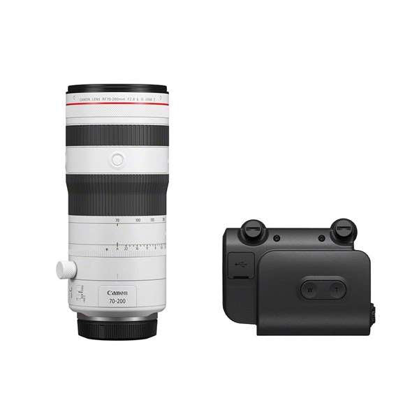 Canon RF 70-200mm f/2.8L IS Z Lens White with Power Zoom Adapter PZ-E2