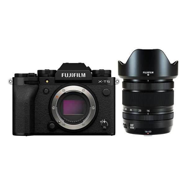Fujifilm X-T5 Camera with XF 16-50mm Lens Kit Black
