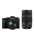 Fujifilm X-T5 with 16-80mm and 70-300mm Twin Lens Kit Black