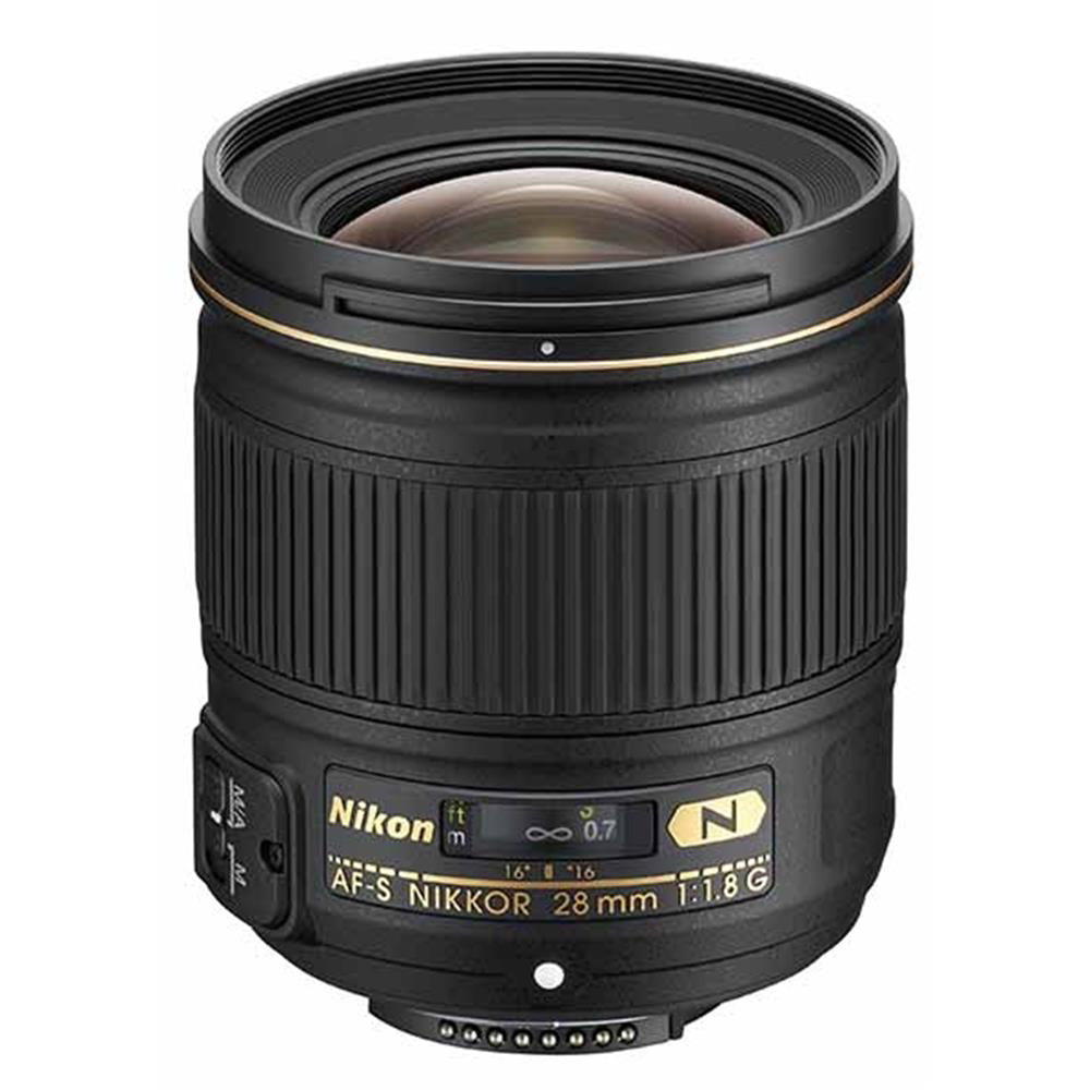 Nikon AF-S Nikkor 28mm f/1.8G Wide Angle Prime Lens