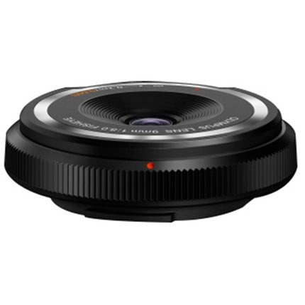 Olympus 9mm f8 Fisheye Body Cap Lens Black