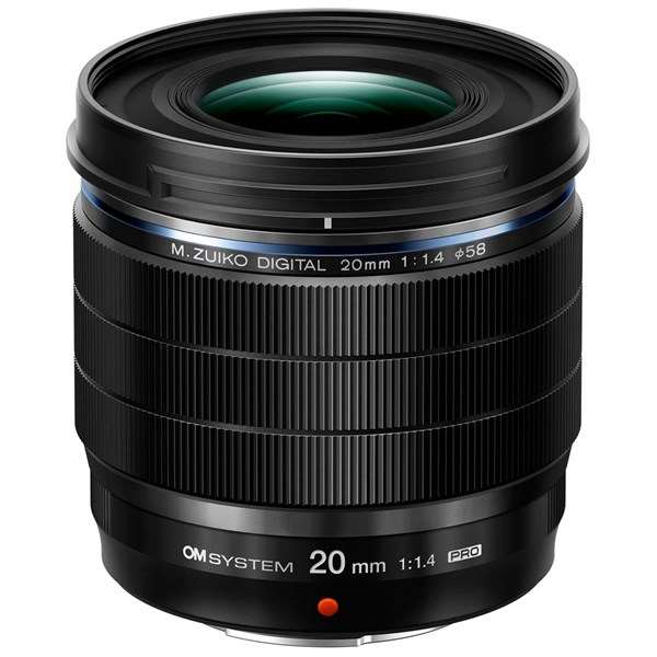 OM SYSTEM M.Zuiko Digital ED 20mm f/1.4 PRO Lens for MFT