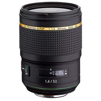 Pentax 50mm f/1.4 SDM AW FA* Prime Lens