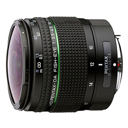 Pentax 10-17mm HD f3.5-4.5 DA ED Fisheye lens