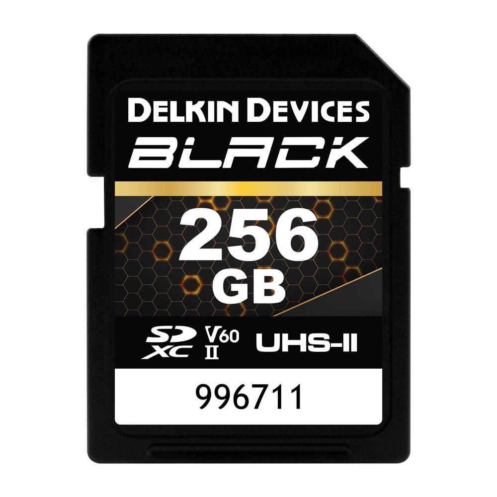 Delkin Black 256GB UHS-II Rugged SD Card
