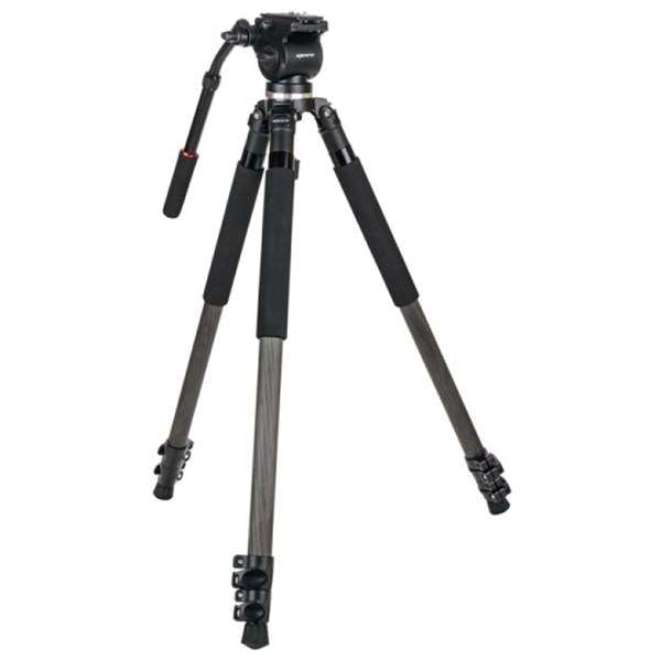 Kenro Standard Carbon Fibre Video Tripod Kit with Ball Head
