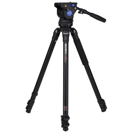Benro Series 3 Aluminium Single Leg Video Tripod and BV4 Fluid Head Kit
