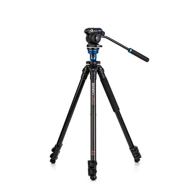 Benro A1573F Aluminium Video Kit Flip Lock with S2PRO Video Head