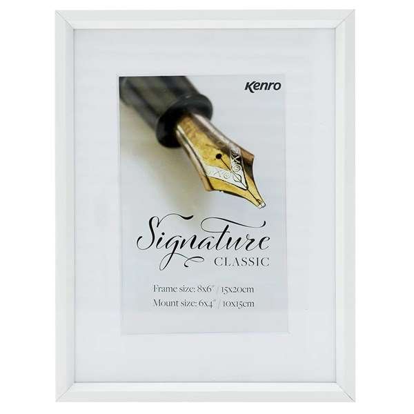 Signature Classic 12x16 White Photo Frame