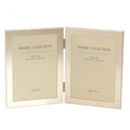 Kenro Symphony Elegant 6x4" Double Photo Frame - Silver