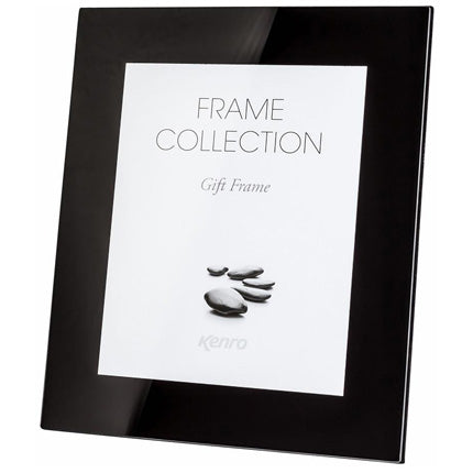 Kenro Black Glass 8x6 Frame