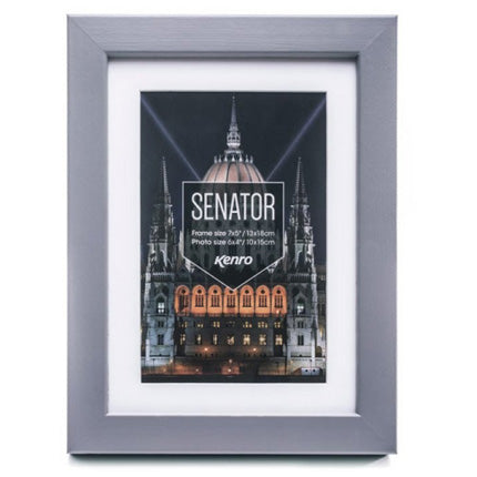 Kenro Senator Grey 40x50cm Frame w/ mat 30x40cm
