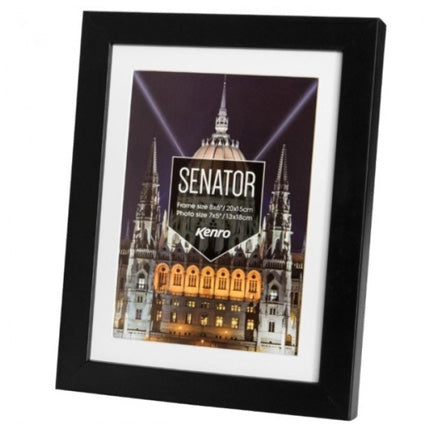 Kenro Senator Black 40x50cm Frame (w/ mat 30x40cm)