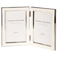 Kenro Whisper Classic Twin 7x5 Portrait Frame with White Inlay