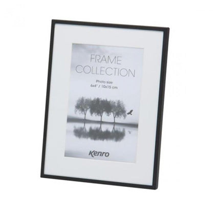 Kenro Avenue Black Frame 8x6 Mat 6x4