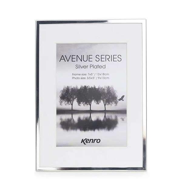 Kenro Avenue Frame 8x10 Mat 8x6 Silver