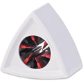 Rycote Single Triangular White Mic Flag