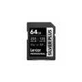 Lexar SD Silver Plus UHS-1 64GB V30 R255/W135MB/s