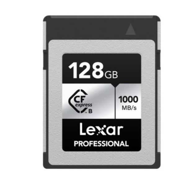 Lexar 128GB Professional 1000MB/s CFexpress Type B Card Silver