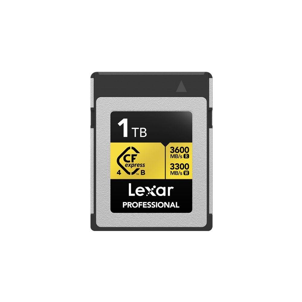 Lexar Professional GOLD 1TB CFexpress 4.0 Type B Card (3600MB/Sec)