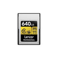 Lexar Professional GOLD 640GB CFexpress 4.0 Type A Card (1800MB/Sec)