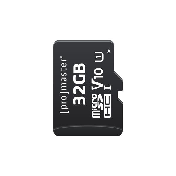 ProMaster Advanced 32GB Micro SDHC V30 with Adapter