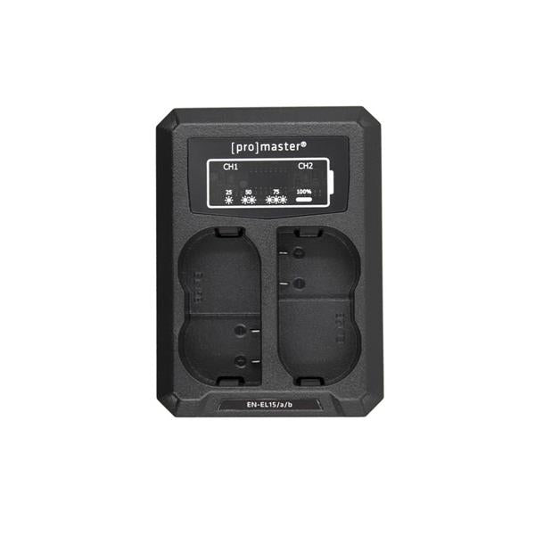 ProMaster Dual USB Charger Nikon EN-EL15
