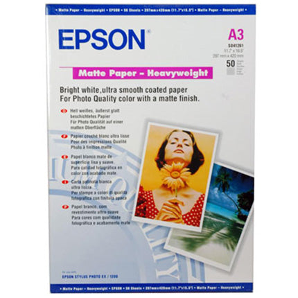 Epson Heavyweight Matte A3 (50 sheets)