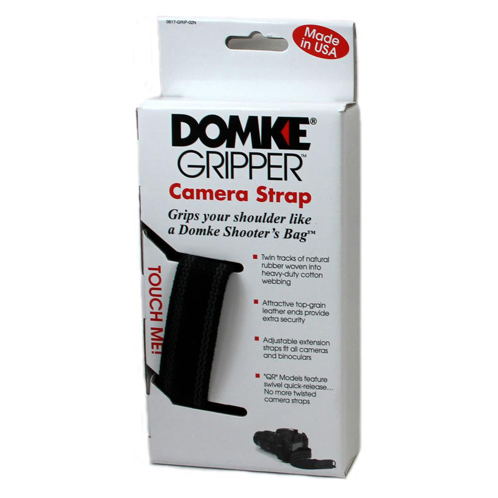Domke 1" Gripper Camera Strap with Swivel Black