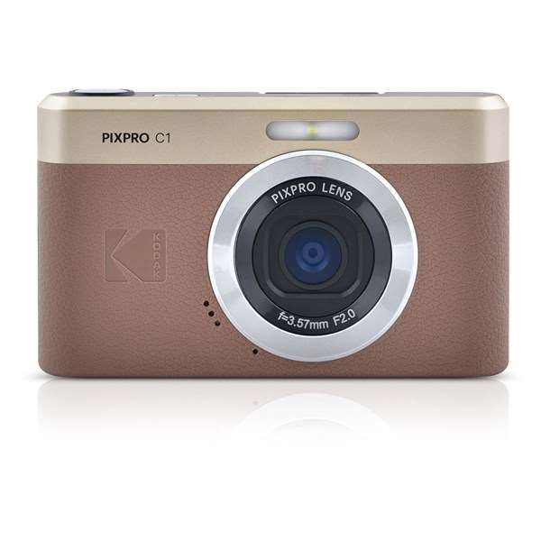 KODAK PIXPRO C1 Digital Camera in Brown