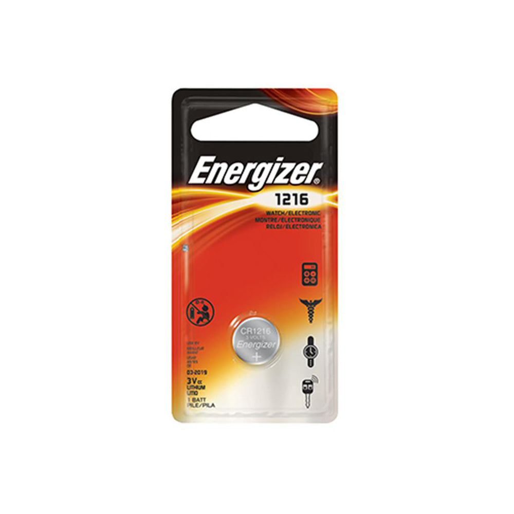 Energizer CR1216 Coin Cell Lithium Battery