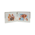 Mayfair Silver Hinged Double Horizontal 6x4