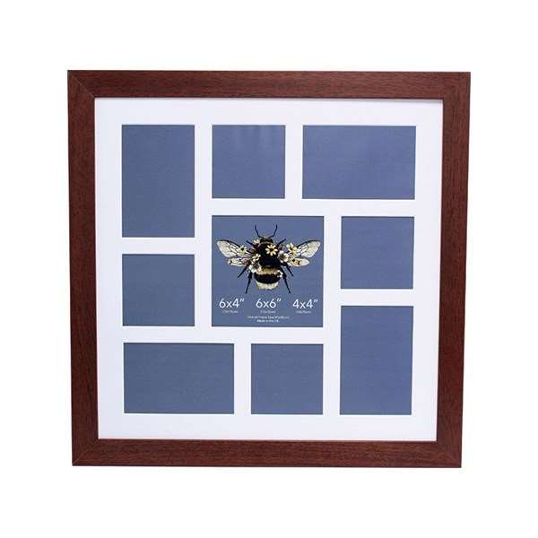 Kimber 18x18 Multi Aperture Frame Dark Wood