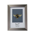 Brushed Silver Effect 5x7 Photo Frame