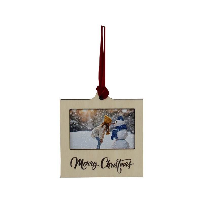 Christmas Wooden Insertable Ornament Classic 45x70mm