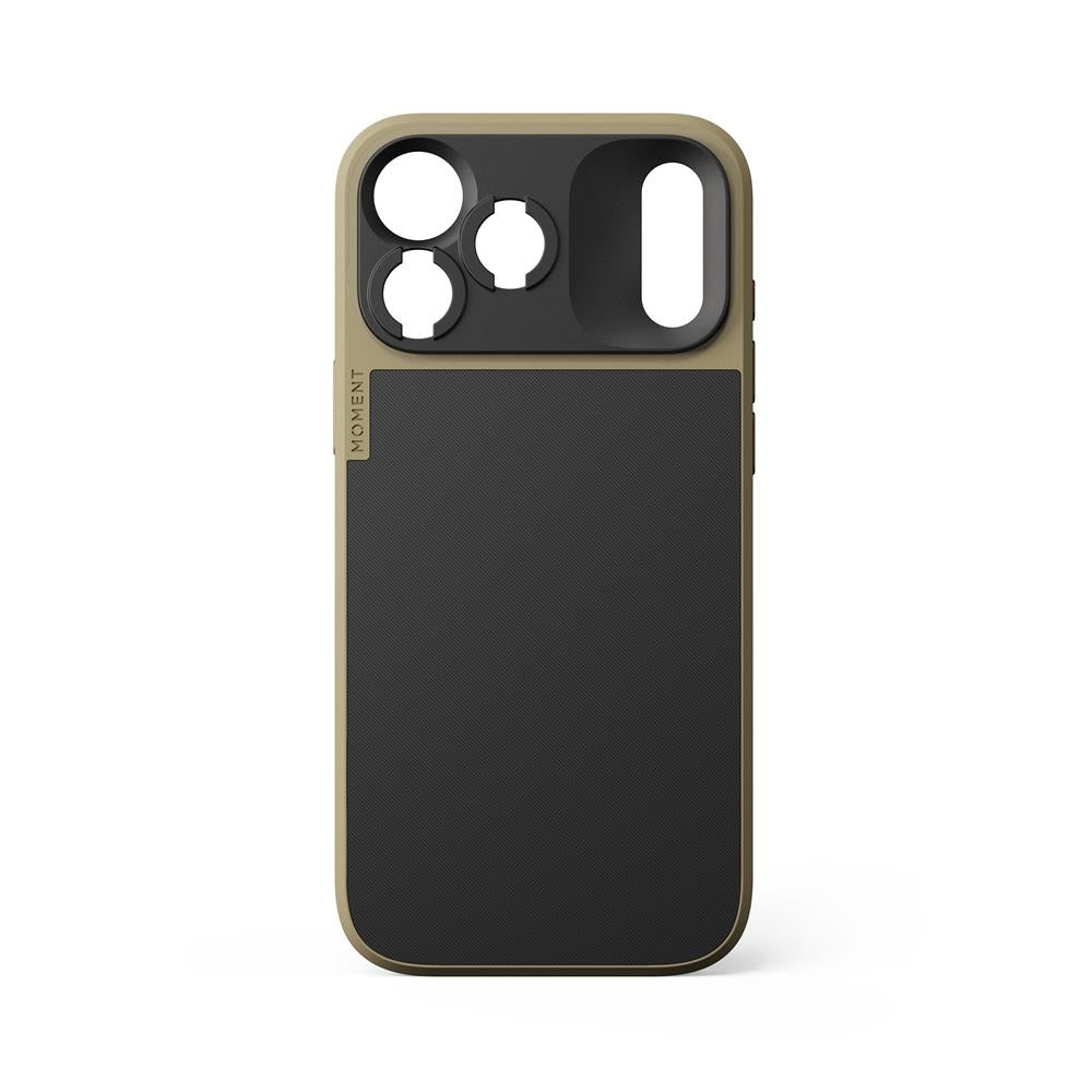 Moment Camera Case for iPhone 17 Pro Max Compatible with MagSafe Tan