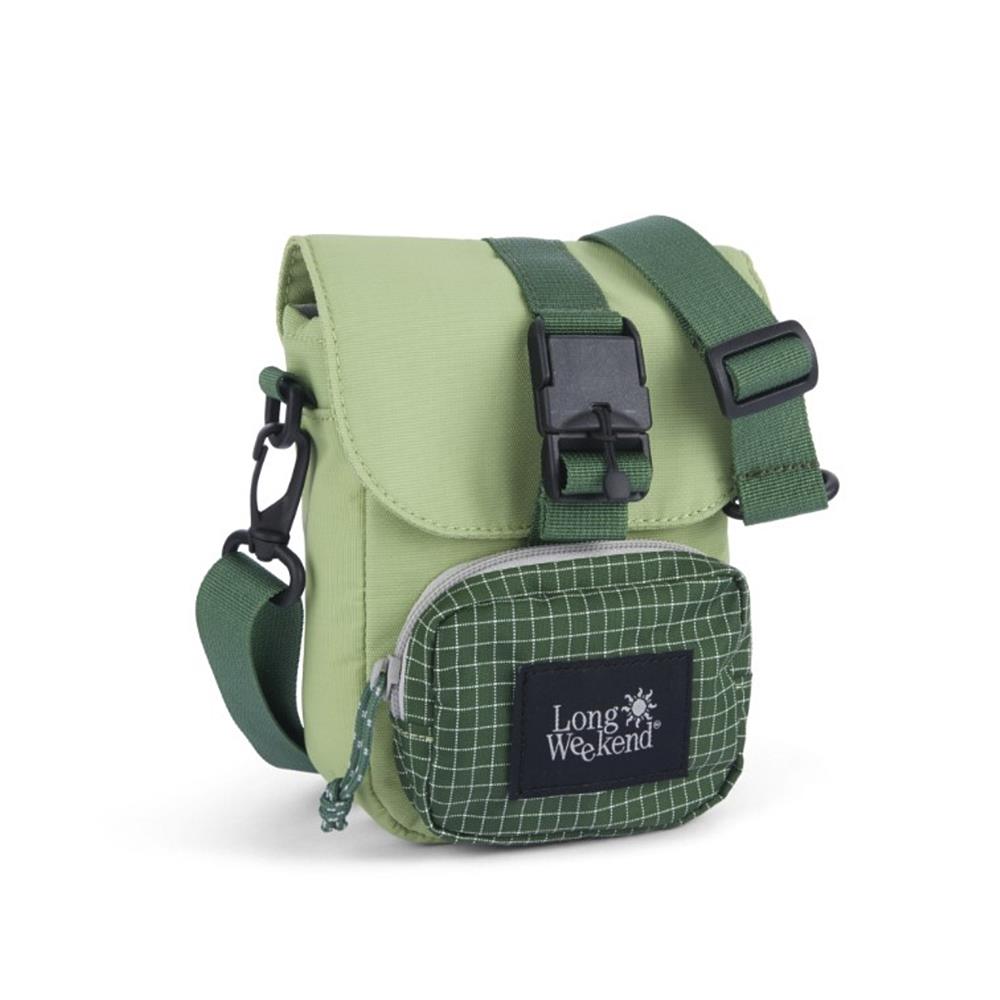 Long Weekend Crossbody Camera Pouch Moss Green