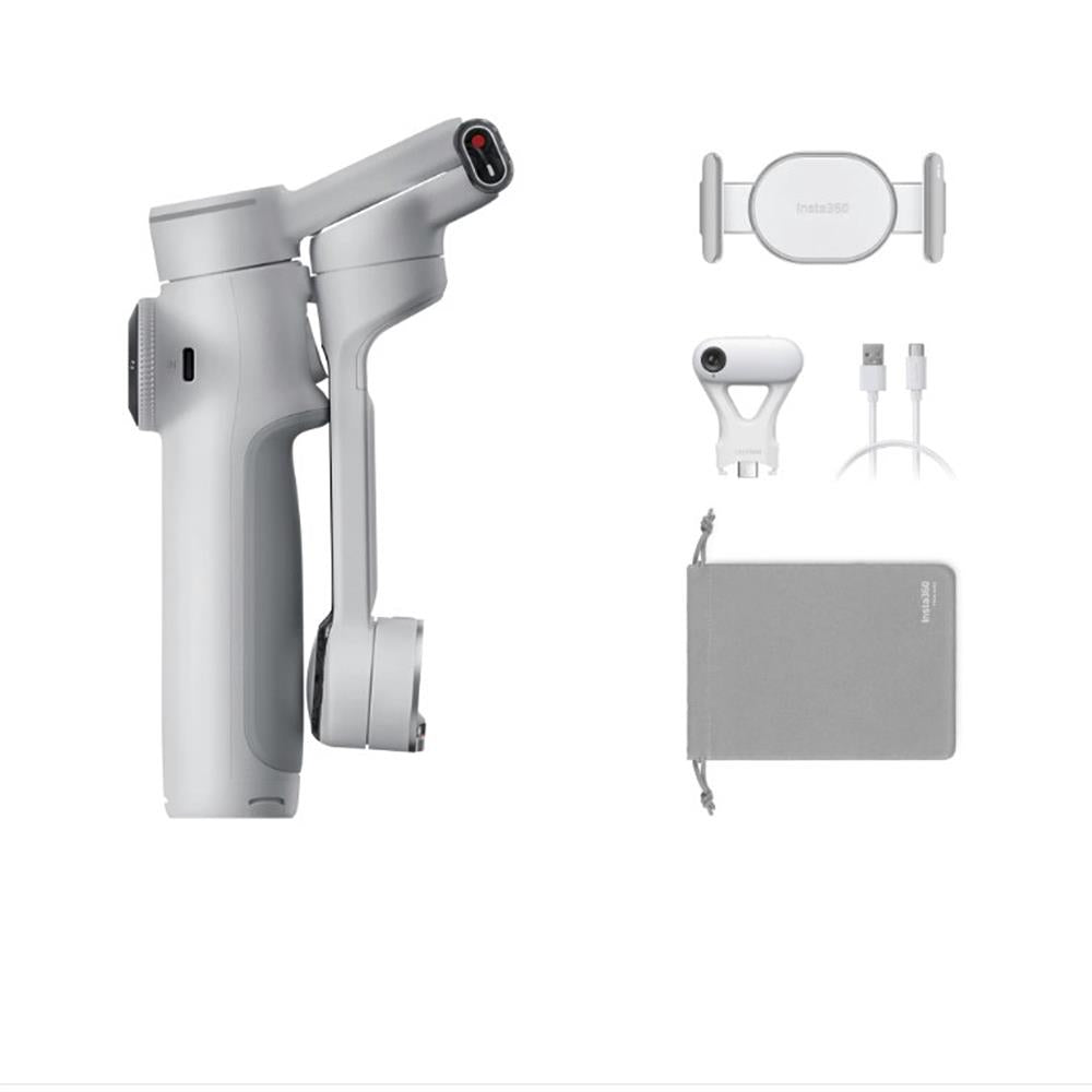 Insta360 Flow 2 Pro AI Tracker Bundle Grey