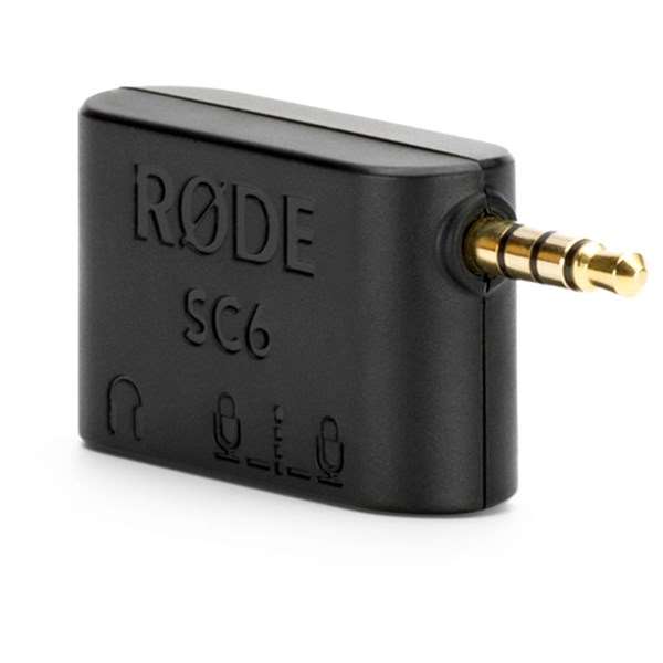 Rode SC6 Dual TRRS input and headphone output for smartphones
