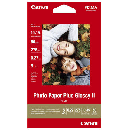 Canon PP-201 4x6 Plus Glossy II Photo Paper