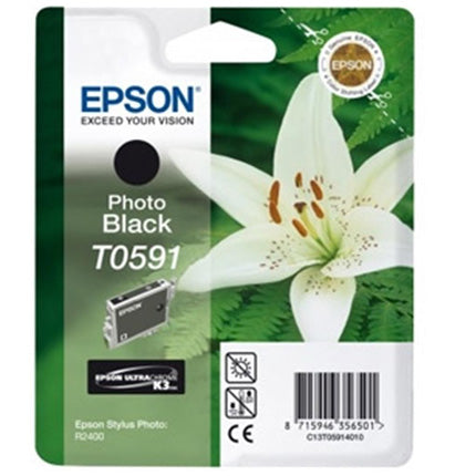 Epson Lilly Black Photo Ink - T059140 For R2400
