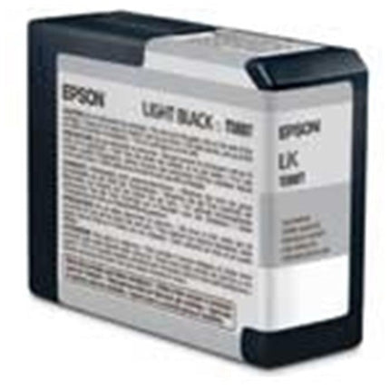 Epson T5807 Ultrachrome K3 Light Black (80ml) - for PRO 3800