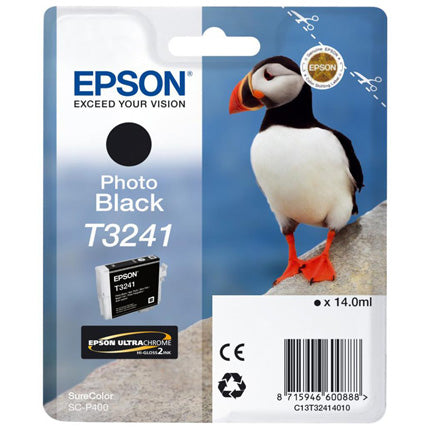 Epson Puffin T3241 Photo Black Ink Cartridge for Epson SC-P400