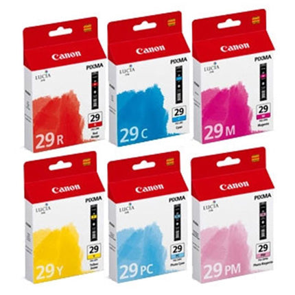 Canon PGI-29 C/M/Y/PC/PM/R Multi Pack for PIXMA Pro-1