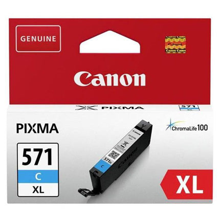 Canon CLI-571C XL Cyan Ink Cartridge for Pixma MG6850