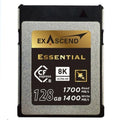 Exascend Essential 128GB CFexpress Type-B W1400MB/s Memory Card