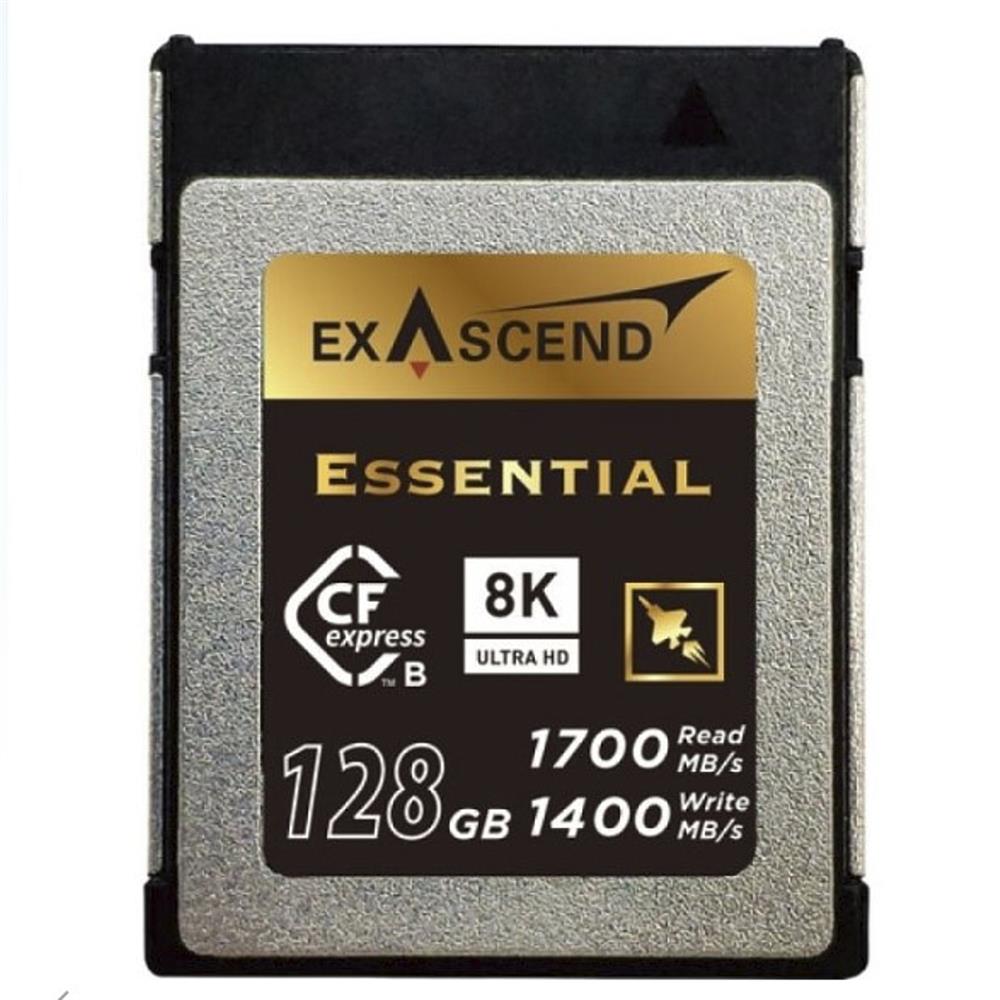 Exascend Essential 128GB CFexpress Type-B W1400MB/s Memory Card