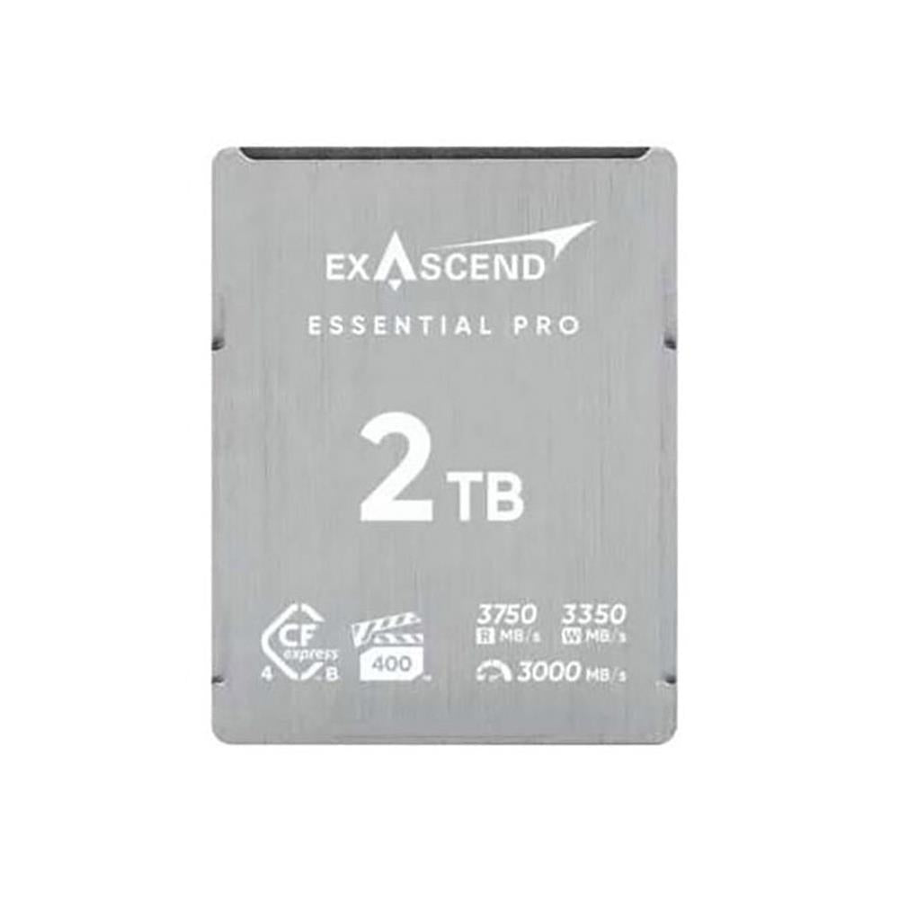 Exascend Essential Pro 2TB CFexpress 4.0 Type-B Memory Card